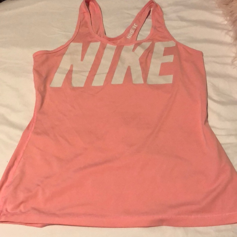 NIKE PINK TANK SZ L